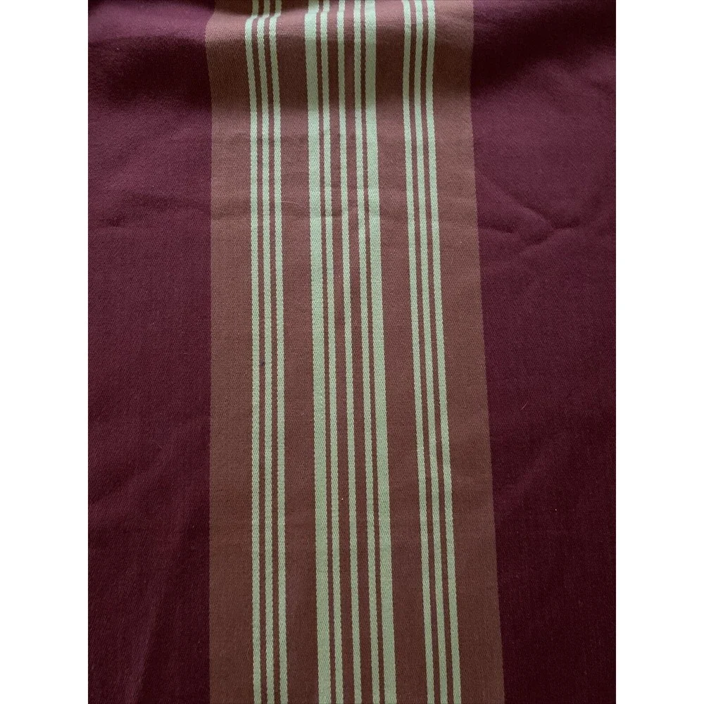 Pottery Barn Red stripe Table Runner extra long NWOT 18x108